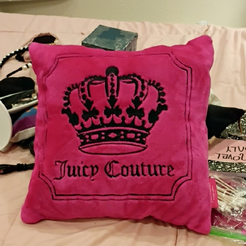 Juicy Couture Hot Pink Pillow Extra Comfy